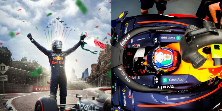 Nuevo podio para México: Verstappen y Checo Pérez logran 1-2 en el Gran Premio de Azerbaiyán 2022