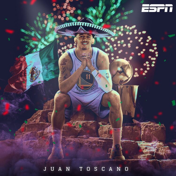 Juan Toscano: El primer Mexicano en ganar un campeonato en la NBA ...