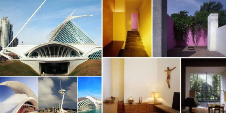 Luis Barragán y Santiago Calatrava: INGENIEROS CIVILES Y ARQUITECTOS