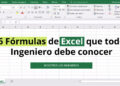 Excel para Ingenieros: 6 Fórmulas de Excel que todo ingeniero debe de conocer