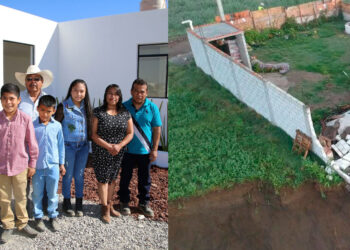 ¿Recuerdan el socavón? Entregan llaves de casa nueva a familia damnificada en Puebla