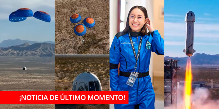 3,2,1… ¡DESPEGUEEE! : Katya Echazarreta se acaba de convertir en la primer ingeniera mexicana en viajar al espacio