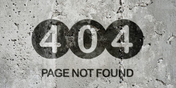 ¿Qué es un error 404?