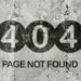 ¿Qué es un error 404?