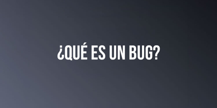 ¿Qué es un bug?